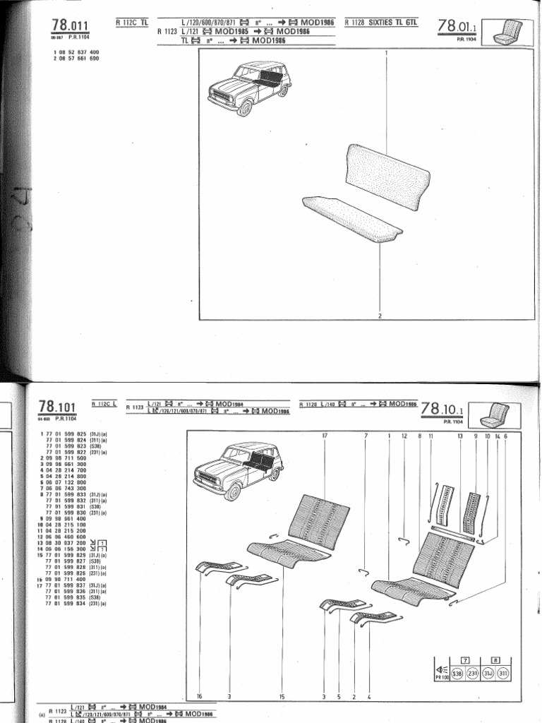 Renault R4 PR1104 | PDF