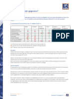 Nibud Factsheet Opslaan Van Gegevens 1