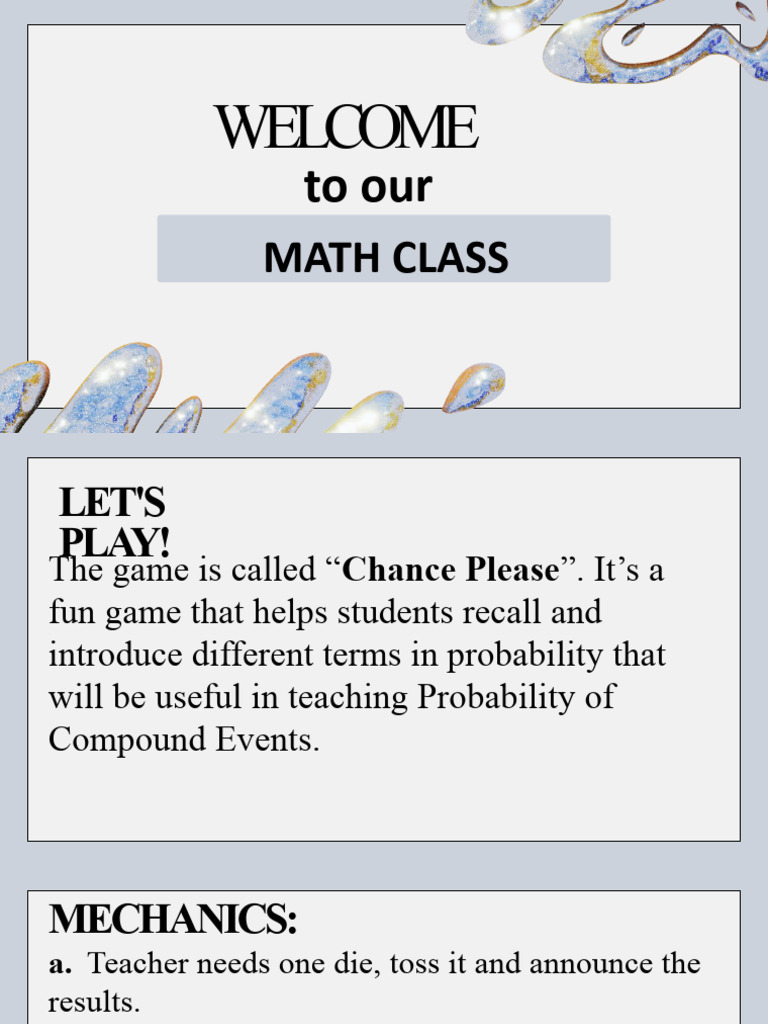 Mutually Exclusive Events Pdf Probability Odds