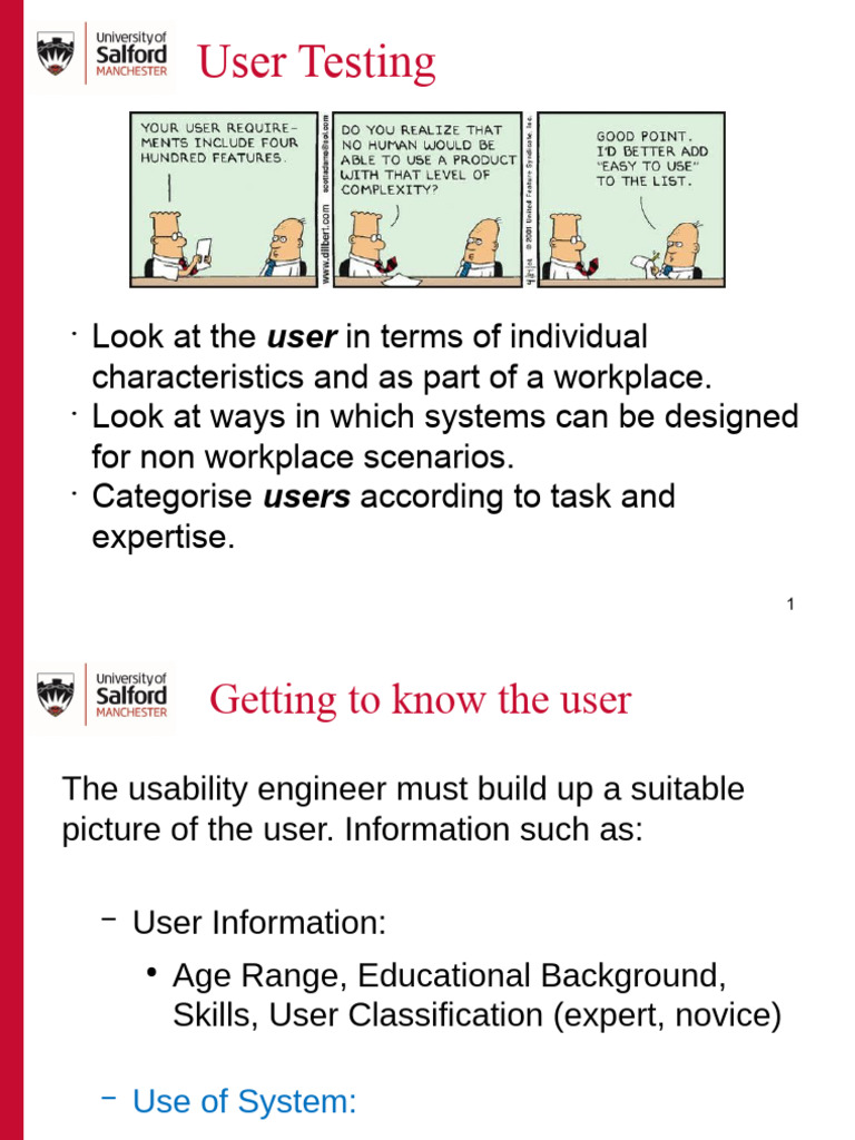 User Testing and Usability Analysis Guide | PDF | Usability | Data