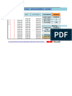 Money Management Sheet PDF