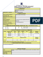 IRN Inspection Release Note Template | PDF | Joining | Materials