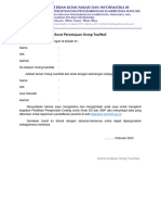 Surat Persetujuan Orang Tua/Wali: Digitalent - Kominfo.go - Id