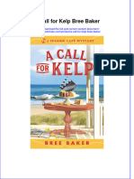 Textbook Ebook A Call For Kelp Bree Baker All Chapter PDF