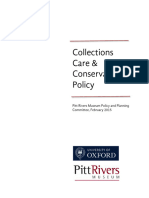 PRM Collections Care and Conservation Policy
