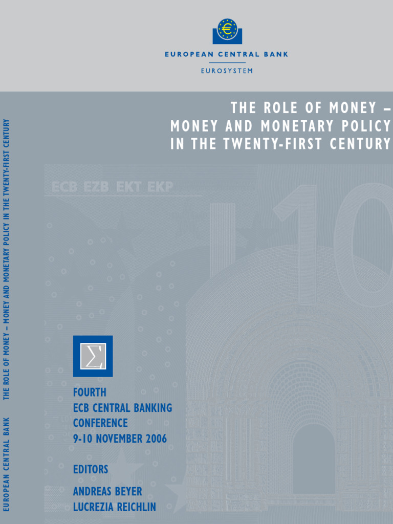Role of Money en 2008 en | PDF | Monetary Policy | European Central Bank