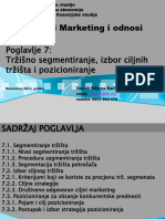 Marketing - Poglavlje 7