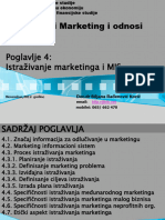 Marketing - Poglavlje 4 IS