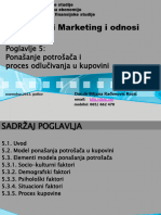 Marketing - Poglavlje 5 IS