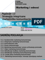 Marketing - Poglavlje 12 IS