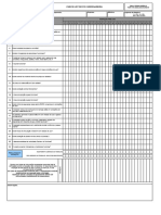 Check List de Pá Carregadeira