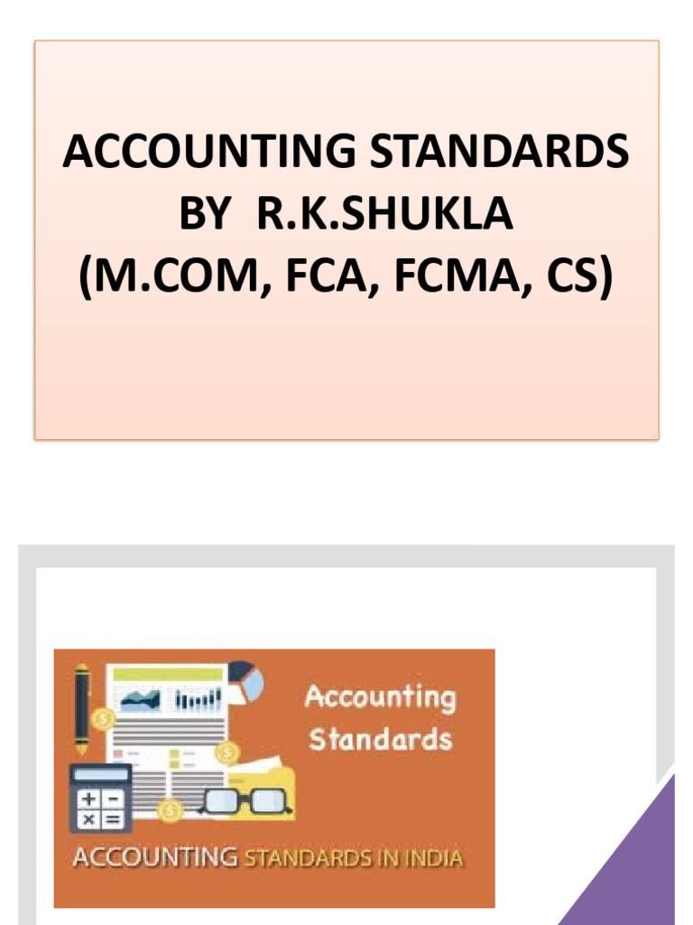 Accounting Standards | PDF | International Financial Reporting