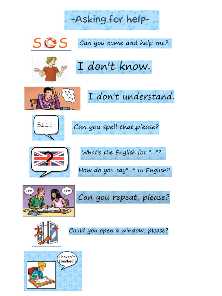 Asking For Help | PDF
