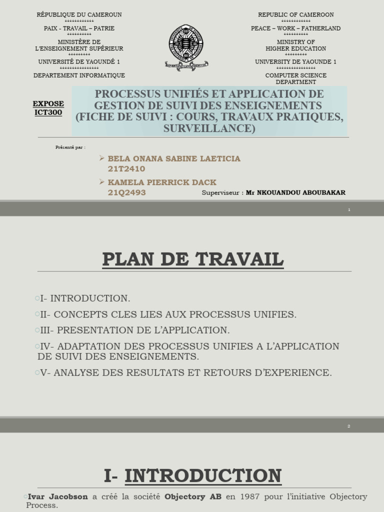 Processus Unifies Et Application de Gestion de Suivi | PDF ...