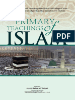 Primary Teachings of Islam (New Muslims)