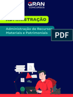 Adm de Recurso Matérias e Patrimôniais