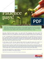 HDFC Mid-Cap Opportunities Fund Leaflet - Patience Pays - 1