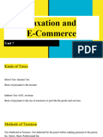Taxation and E-Commerce