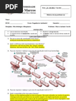 Microbiologia - Lista de Exercicios 3
