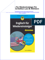 Textbook Ebook Englisch Fur Wiedereinsteiger Fur Dummies 2Nd Edition Lars M Blohdorn All Chapter PDF