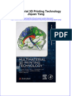 Textbook Ebook Multimaterial 3D Printing Technology Jiquan Yang All Chapter PDF