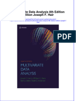 Textbook Ebook Multivariate Data Analysis 8Th Edition Edition Joseph F Hair All Chapter PDF