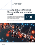 Mckinsey Scaling Gen Ai in Banking Choosing The Best Operating Model