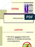 Asepsis - Lecture 15-1-11