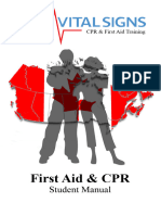 First Aid and CPR Student Manual