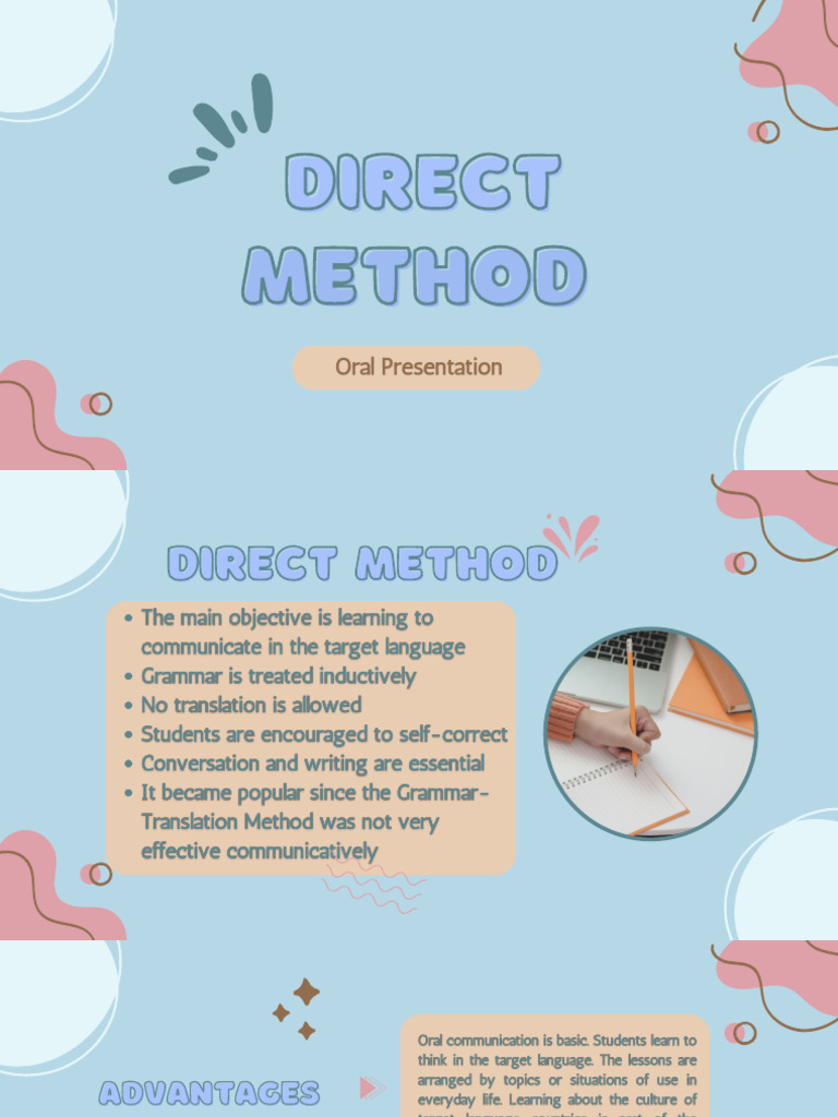 The Direct Method | PDF | Foreign Language Studies