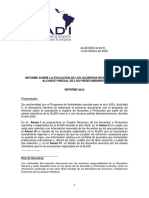 Evolución de Los Acuerdos Comerciales Regional - Documento ALADI Di 3079