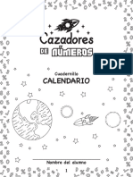 Cazadores de Números Calendario