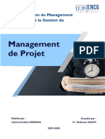 L'Optimisation Du Management Des Projets Et La Gestion Du Temps - Fatima Ezzahra MORJANI