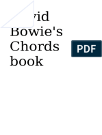 David Bowie - S Chordsbook