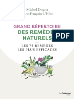 Grand Repertoire Des Remedes Na - Michel Dogna, Anne-Francoise L'