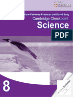 Cambridge Checkpoint Science Workbook 8