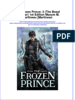 Textbook Ebook The Frozen Prince 2 The Beast Charmer 1St Edition Maxym M Martineau Martineau All Chapter PDF