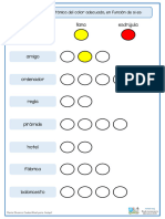 Colorear Silaba Tonica