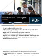 Edward de Bono's 6 Thinking Hats