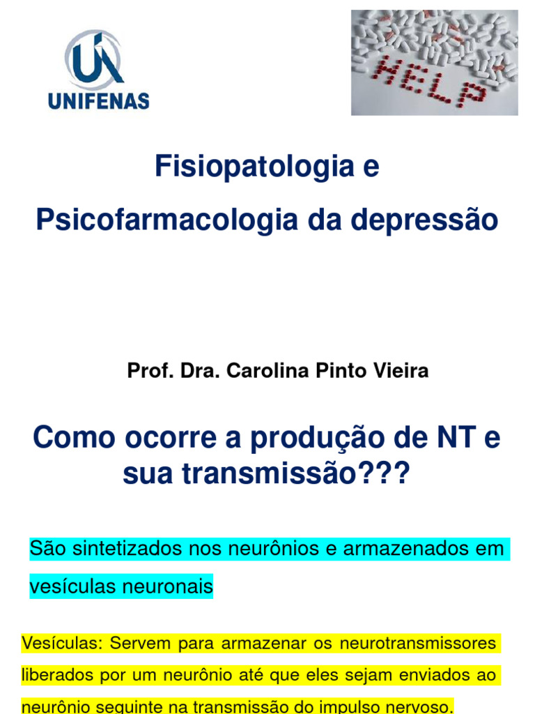 Fisiopatologia e Tratamento da Depressão | PDF | Depressão | Antidepressivo
