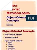 Bject Riented Ethodologies: Object-Oriented Concepts