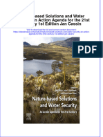Textbook Ebook Nature Based Solutions and Water Security An Action Agenda For The 21St Century 1St Edition Jan Cassin All Chapter PDF