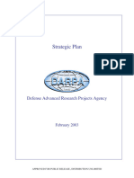 Strategic Plan: Defense Advanced Research Projects Agency