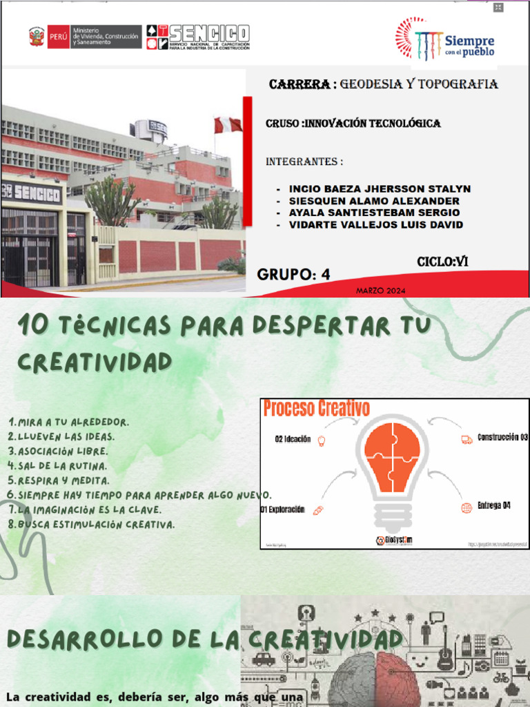 10 Técnicas Para Despertar Tu Creatividad Pdf