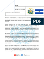 Documento de Posición El Salvador