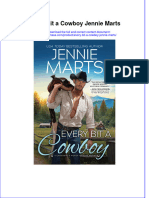 Textbook Ebook Every Bit A Cowboy Jennie Marts All Chapter PDF