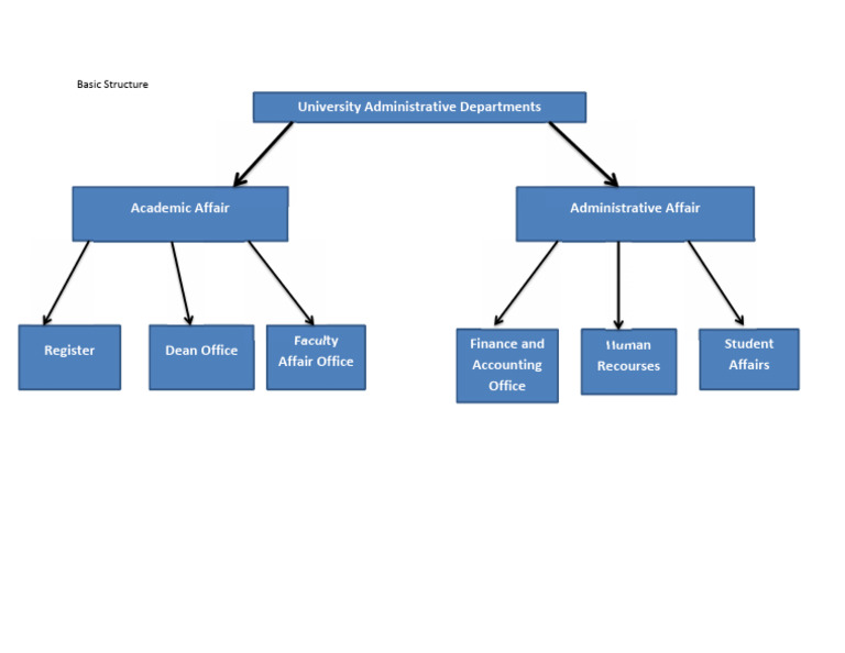 University Admin Structure Guide | PDF | Finance & Money Management