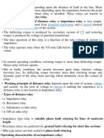 Distance Relays