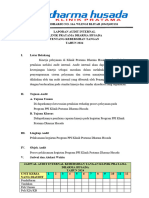 Ep 2.3.5 #Perlu Isi Check-List# Laporan Audit Internal Kebersihan