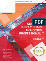 c9022 L Certified Supply Chain Analytics Professional Csca Live Brochure